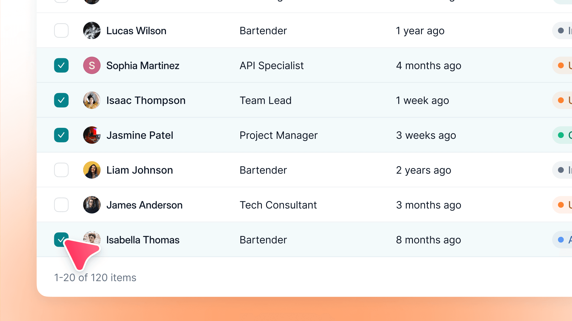 Edita a tus colaboradores en masa